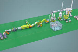 Mechanical method of solar panel recycling