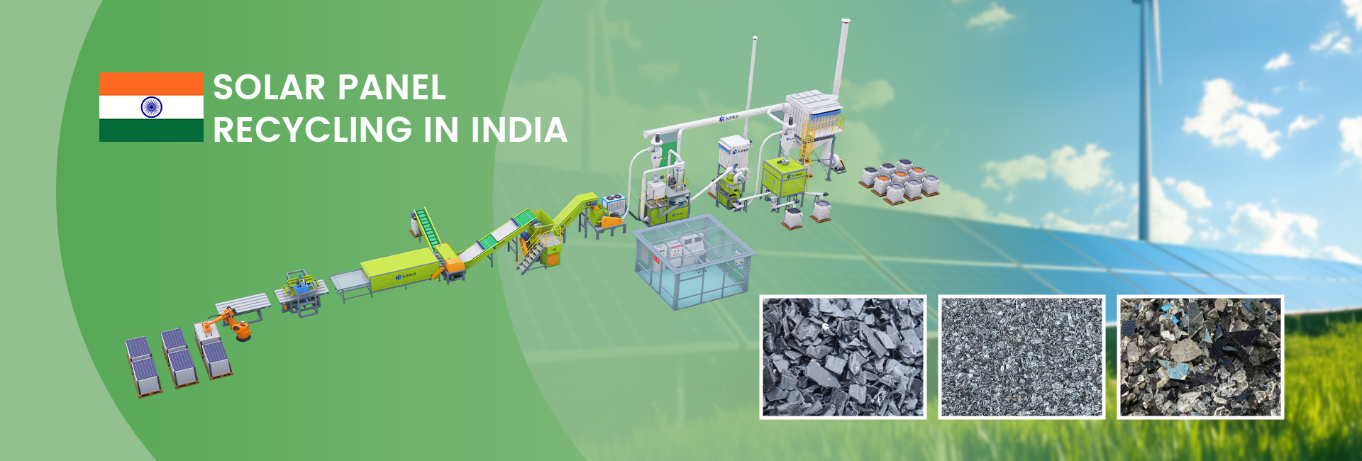 Solar Panel Recycling in India Banner Solar Panel Recycling in India Banner