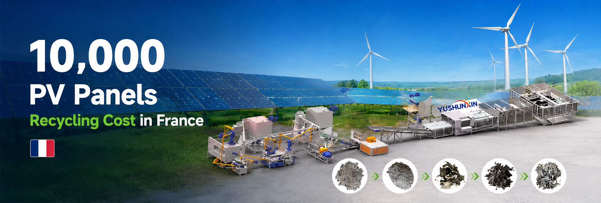 10,000 PV Panels Recycling Cost in France Banner 10,000 PV Panels Recycling Cost in France Banner